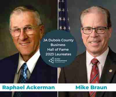 JA Dubois County Business Hall of Fame 2023 Laureates