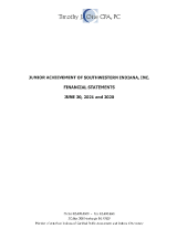 FY2021 Audited Financial Statements cover