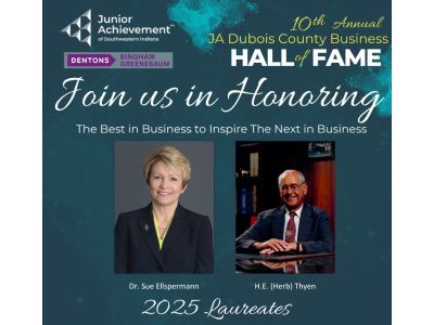 JA Dubois County Business Hall of Fame Laureates