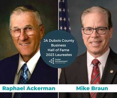 JA Dubois County Business Hall of Fame 2023 Laureates