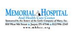 Logo for Memorial Hospital